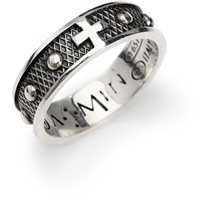 Ring Amen Woman PREGHIERE in Silver ACR2-22 - ACR2-22